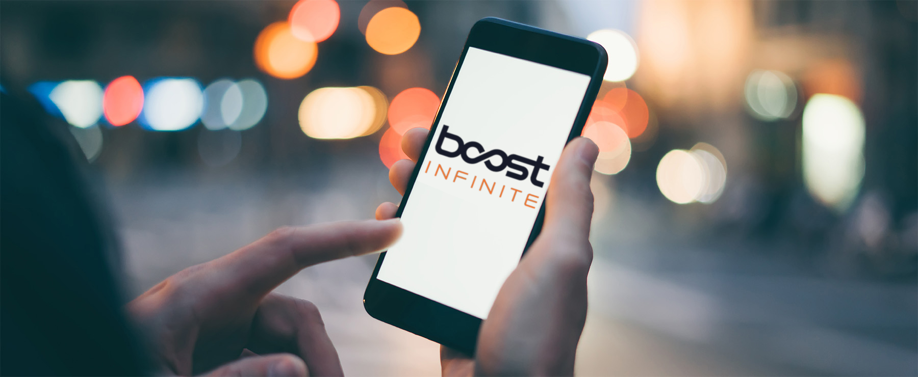 Smartphone on Boost Infinite 5G